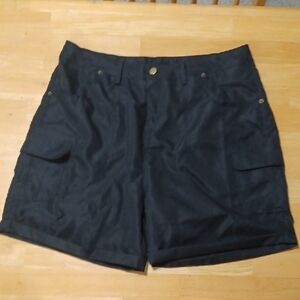 Black Women's Cargo Shorts